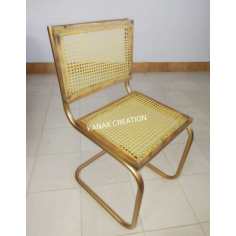 Plastic Cane Weaving Old Style Office Chair