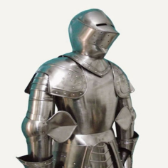 Supplier Medieval Templar Knight Full Suit Of Rare Armor Combat Body