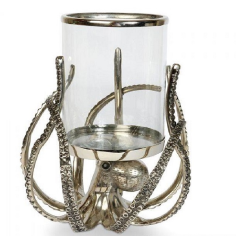 Wholesale octopus shaped hurricane candle holder supplier