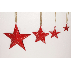 Wholesale oF Christmas Hanging Red Star