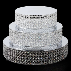 Wholesaler of LUXURY WEDDING CRYSTAL CAKE STAND