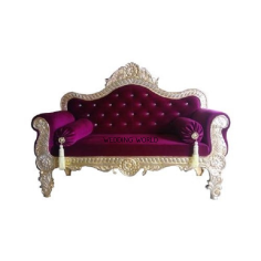 Wholesale High Quality Designer Wooden Wedding Couch Furniture