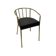 Wholealer of Gold Metal Dining Chair With Cushion