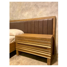 Cutting Edge grey polish - Bed Set Manufacturer of Pakistan