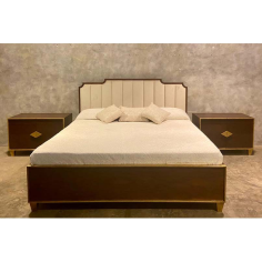 Vivian Bed with 2 drawers and Side tables Manufacturer of Pakistan