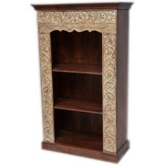 Wholesaler of  VERTICAL BOOK SHELF IN DISTRESS FINISH