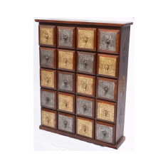 Wholesaler of 20 DRAWERS CHEST MULTIPURPOSE BRASS