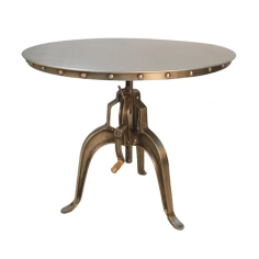 Wholesaler of Antique wooden n metal cafe restaurant hotel table