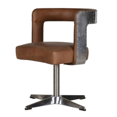 Wholesaler oF luxury leather single armchair accent leather Chair