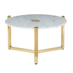 Wholesaler oF Center Table Marble Top Metal Legs Commercial Coffee/Center Table