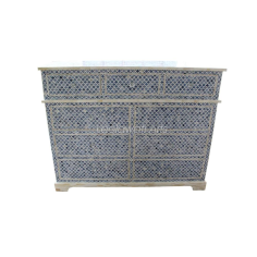 Wholesale of  Mughal Design Chest Of 9 Drawer