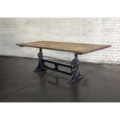 CRANK TABLE BASE FOR DINING TABLE ADJUSTABLE TO BAR TABLE HEIGHT SUPPLIER