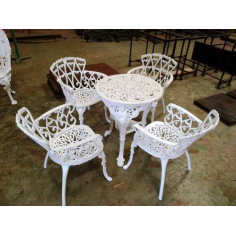 CAST IRON CHAIRS AND TABLES SUPPLIER