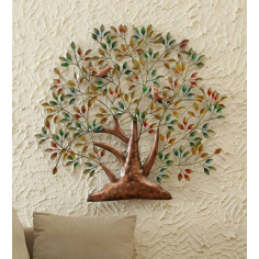 Wholesale Iron colorful Tree Wall Art Supplier Exporter