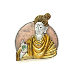 Iron Buddha with led Wall Decor Art Supplier