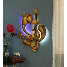 Iron Guitar Ganesha with led Supplier