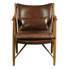 Wholesaler oF Solid Wood and Leather chair