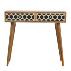 Bone Inlay wooden Console Table SUPPLIER