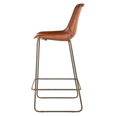 WHOLESALE Leather Top Modern Bar Chair