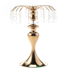 CANDLE HOLDER FOR HOME DECORATION GOLD PLATED WEDDING CANDLE HOLDER  EXPORTER