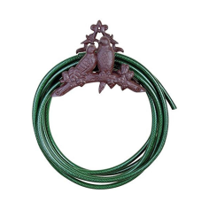 Cast Iron Hose Holder With Brown Color With Good Quality For Garden Use Exporter