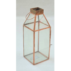 Terrarium With Copper Finishing Moroccan Lantern Design Exporter