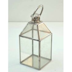 Terrarium With Silver Finishing Moroccan Design Exporter