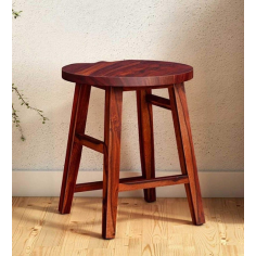 Wholesaler Brown set of stool new modern style minimalist stool wood