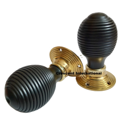 Ebony beehive door knob Manufacturer