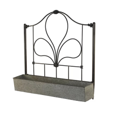 IRON WALL HANGING PLANTER / PLANTER POT / IRON PLANTER  EXPORTER