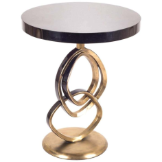 Wholesale Tear Drop Metal Side Table For Living Rooms & Hotels