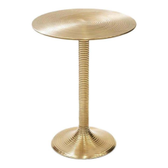 Wholesale Gold Plated Small Bedside Side Table