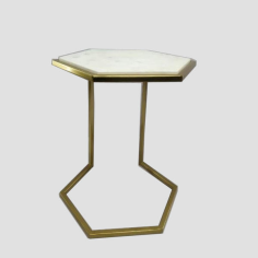 Wholesale Hot Sale Small Side Table With Marble Top