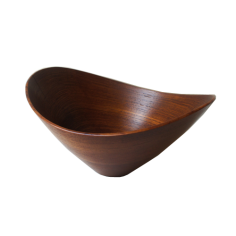 Walnut Butterfly Wooden Serving Bowl Food Exporter