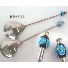 Beaded Salad Server Set Of 2 Pieces Supplier