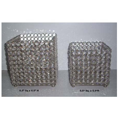 Crystal bead Candle Holder Manufacturer