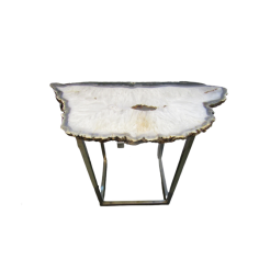 Coffee Table Antique Design Metal Coffee Tables With Agate Top Supplier