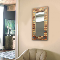 Reclaimed Wood Mirror Frame Wholesaler