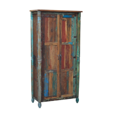 Rustic Reclaimed Wood Almirah Wholesaler