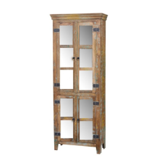 Wooden Glass Door Bookcase Supplier