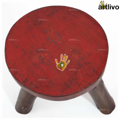 POPART Tri Stool Red Supplier