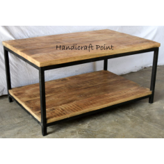 Wholesale Iron 2 Top Rectangle Table Small