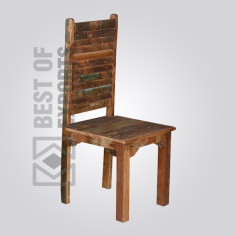 Reclaimed Wood Dining Chair Exporter