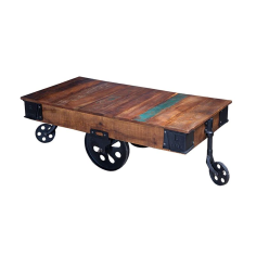 Iron Wooden Coffee Table Wholesaler