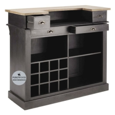 Charcoal gray bar cabinet Exporter