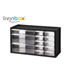 Large Plastic Desktop Storage With 13 Drawers Exporter