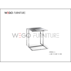 WHOLESALE COFFEE TABLE CHROME WITH GLASS