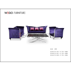 AVENUE SOFA GROUPING VIOLET EXPORTER