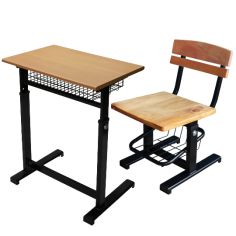 Adjustable Height Student MFC Desk and Chair Exporter