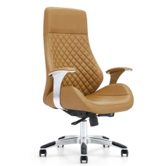 Office Chair Leather Revolving Luxury Boss Chair Exporter